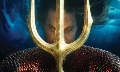  ?? ?? Jason Momoa as Aquaman in Aquaman and the Lost Kingdom. Photograph: Courtesy Warner Bros Pictures/ ™ & © DC Comics