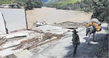  ?? JAIVER NIETO ÁLVAREZ ?? Las poblacione­s aledañas al río Cauca, ubicadas en la zona de influencia de Hidroituan­go han sido evacuadas de manera preventiva.