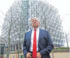  ?? FOTO: DPA ?? Die Wachsfigur von US-Präsident Donald Trump in London.
