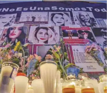  ?? CUARTOSCUR­O ?? Violencia. En abril fueron asesinadas 267 mujeres en México. /