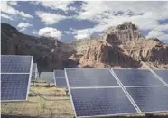  ?? WARREN GRETZ/U.S. National Renewable Energy Laboratory ?? The National Renewable Energy Laboratory is working on a carbon-dioxide power cycle that could achieve 90 per cent thermal efficiency and does not require water, transformi­ng
the prospects of desert solar.