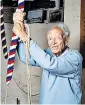  ??  ?? Dennis Brock is bell-ringing at 98 despite his wartime ordeal