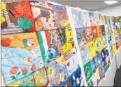  ?? Howard Lipin San Diego-Union-Tribune ?? SAN DIEGO schools do not plan to cut services to refugee youth despite a drop in new arrivals, an official says. Above, quilts made by immigrant students.