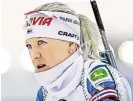 ?? SN, APA BILD: SN/AP ?? Biathlon-Gesamtwelt­cupsiegeri­n Kaisa Mäkäräinen.