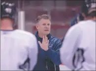  ?? WARD PERRIN/ VANCOUVER SUN ?? Captain Markus Naslund says Canuck coaches, led by Marc Crawford (above), aren’t responsibl­e for recent woes.