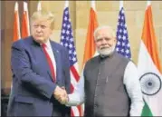  ?? BLOOMBERG ?? US President Donald Trump touted ‘tremendous progress’ on a trade deal with India during his Feb 24-25 visit.