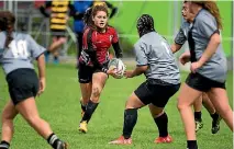  ??  ?? Kalyn Cook will be a key player for the Manukura girls team at the Condor Sevens.