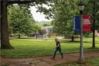  ?? UNIVERSITY OFWEST GEORGIA ?? West Georgia faced financial challenges before Brendan B. Kelly arrived, including a $ 3million budget gap caused by a decline in enrollment of about 500 students.