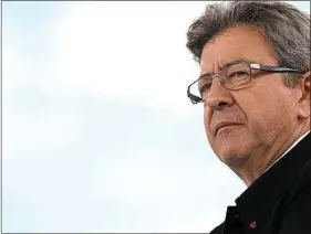  ??  ?? Mélenchon ne veut « pas imaginer le pire des cas », la sortie de l’UE.