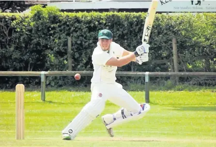  ??  ?? Kegworth Town’s overseas player Brent Williams hit an unbeaten 124 on Saturday against Barkby and also took 4-27.