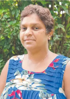  ??  ?? LOOKING FORWARD: Keri Tamwoy, the newly elected mayor of Aurukun, wants the community to be ‘as one’.