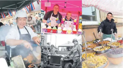  ?? ?? ●● The 2022 Accrington Food Festival will include internatio­nal regional and local food markets as well as a war re-enactment