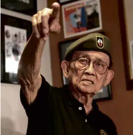  ?? —RICHARD A. REYES ?? Fidel V. Ramos: “Our government must take strong measures, without abusing human rights.”