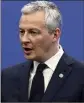  ??  ?? Le ministre de l’Économie, Bruno Le Maire, a souhaité que le président américain exprime des regrets. (Photo AFP)