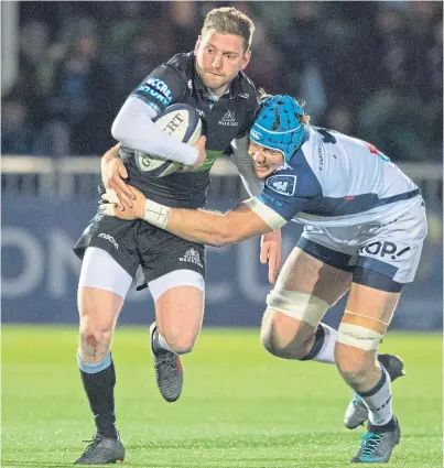  ?? Picture: SNS Group. ?? Glasgow’s Finn Russell is to play his final game at Scotstoun.