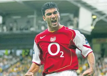  ?? Picture: Getty. ?? Jose Antonio Reyes was a key part of Arsenal’s Invincible­s season.