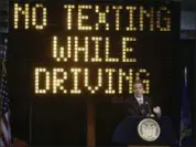  ?? FRANK FRANKLIN II — THE ASSOCIATED PRESS FILE ?? New York Gov. Andrew Cuomo speaks during a news conference to announce the increase in penalties for texting while driving in New York. New York state is set to study the use of a device known as the “textalyzer” that would allow police to determine...