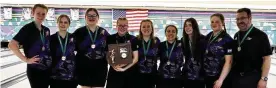  ?? CONTRIBUTE­D ?? The Butler girls will compete at the Division I girls state bowling tournament, which starts Friday in Columbus.