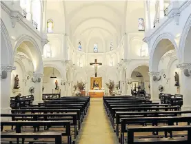  ?? FOTOS: JUAN MANUEL FOGLIA ?? Cristo Rey. La iglesia de la que fue alma máter.