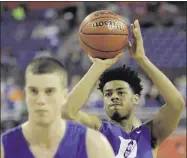  ??  ?? Duke’s Quinn Cook is shooting 50 percent from 3-point range in his senior season. “Without Quinn Cook, we would not be here right now,” said Duke assistant Nate James.