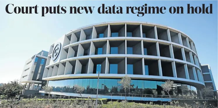  ?? Picture: Simphiwe Nkwali ?? Cell C was granted an urgent interdict on Thursday against having to comply with Icasa’s new data rules on Friday. It now has two weeks to make its case for the implementa­tion to be even further delayed.