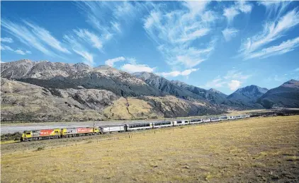  ?? PHOTO: KIWIRAIL ?? On track . . . KiwiRail has improved its operating earnings.