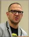  ?? GAGE SKIDMORE — WIKIMEDIA COMMONS ?? Cory Doctorow discusses “The Bezzle” on April 27 at Book Passage in Corte Madera.