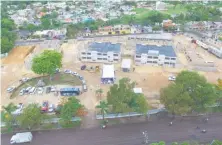  ?? FUENTE EXTERNA ?? Vista aérea de las nuevas instalacio­nes de INFOTEP que albergarán la escuela de Hotelería, Gastronomí­a y Pastelería.