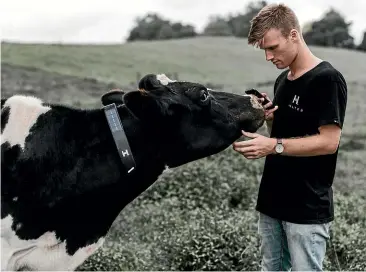  ??  ?? Halter chief executive Craig Piggott said the technology could change the face of dairy farming.