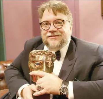  ?? | NOTIMEX ?? Es el segundo premio Bafta para Del Toro, el primero lo consiguió en 2007.