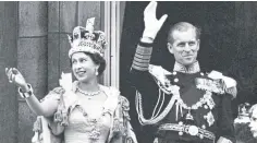  ?? ?? Queen Elizabeth II and the Duke of Edinburgh.