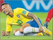  ?? AP ?? ▪ Neymar was criticised for his playacting at the 2018 World Cup.