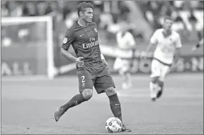  ??  ?? De Braziliaan­se verdediger Thiago Silva sluit niet uit dat hij tijdens zijn carrière als profvoetba­ller terugkeert bij AC Milan. (Foto: Nusport)