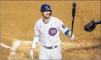  ?? ARMANDO L. SANCHEZ / CHICAGO TRIBUNE ?? Kris Bryant’s name has been most prominent in the idea of the Cubs trading off assets before they reach free agency. But he may not be the only one.