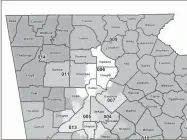  ?? Gina.wright ?? The 14th Congressio­nal District is moved out of Pickens and Haralson counties and into portions of southweste­rn Cobb County.
