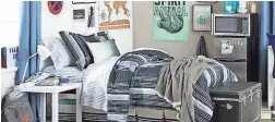  ?? WALMART ?? Starting in July, Walmart’s “Buy the Room” feature will let students purchase an entire collection to outfit their dorm rooms.