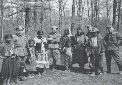  ??  ?? These photograph­s of Romany people during the Second World War are published from the Robert Dawson Collection with thanks.