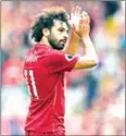  ?? AFP ?? Liverpool’s Mo Salah scored in his side’s 4-0 win over West Ham on Sunday.
