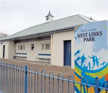  ??  ?? PARK LIFE: The council hopes to find a new operator for West Links.