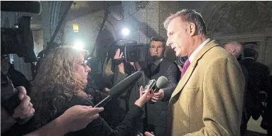  ?? ADRIAN WYLD THE CANADIAN PRESS FILE PHOTO ?? When Independen­t MP Maxime Bernier left the Conservati­ves this year to form his own party, the convention­al wisdom held that he’d simply disappear into the political wilderness. But he is very much alive, Thomas Walkom writes.