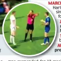  ?? ?? It’s a knockout: Ashton swings a punch at Castres’ Rory Kockott before both men are shown the red card d