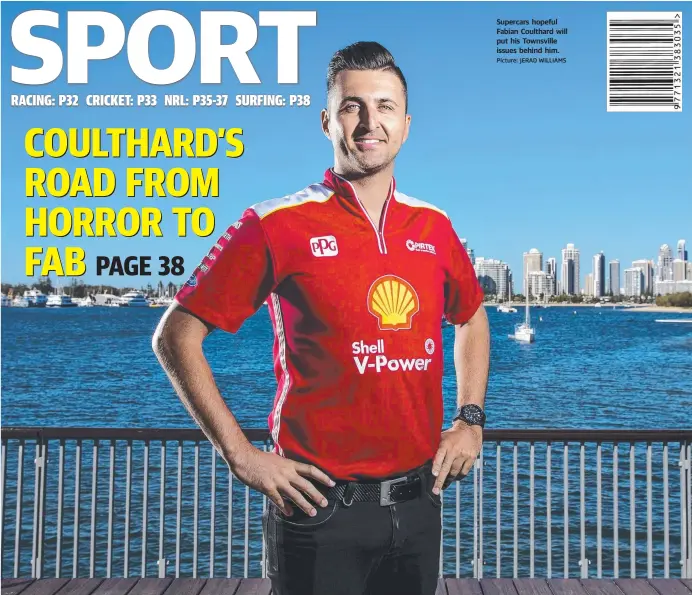  ?? Picture: JERAD WILLIAMS ?? Supercars hopeful Fabian Coulthard will put his Townsville issues behind him.