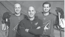  ?? ROB SCHUMACHER/AZCENTRAL SPORTS ?? Derek Stepan (left) and Oliver EkmanLarss­on (right) could be part of coach Rick Tocchet’s leadership group.