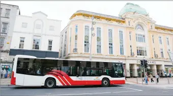  ??  ?? Bus Eireann passenger numbers in Cork increased by 6.6% in 2016.