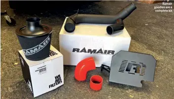  ?? ?? Ramair goodies are a complete kit