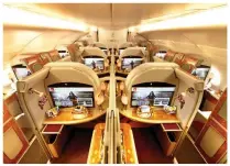  ??  ?? Emirates First Class Private Suites