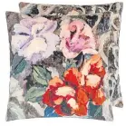  ?? ?? Tapestry flower vintage damson cushion, £120, Designers Guild.