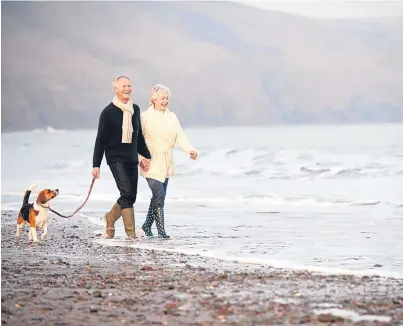  ??  ?? Take part in Age Scotland’s Coastline challenge and help support active, healthy ageing.