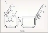  ??  ?? This is a drawing that is part of Thalmic Lab's patent filing for a “wearable heads-up display with integrated eye tracker.”