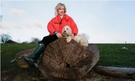  ??  ?? Craving new challenges … Juliet Stevenson and her dog Millie near their Suffolk home. Photograph: Sarah Lee/The Guardian